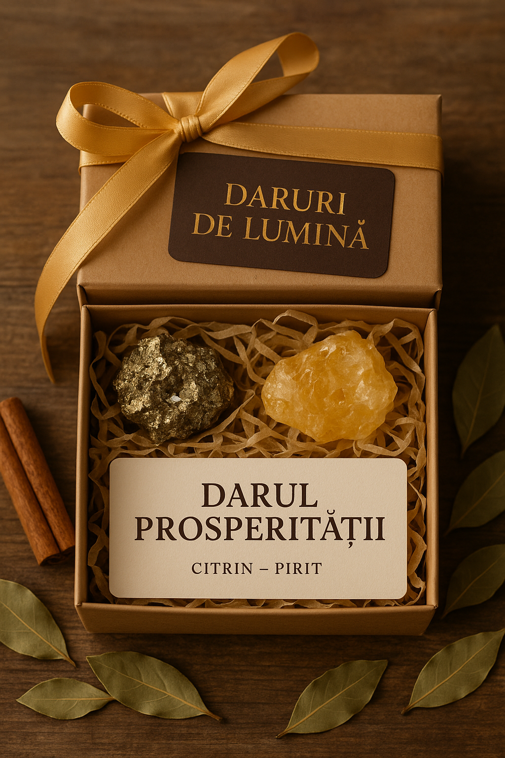 Pirită Peruiană & Citrin prosperitate financiara