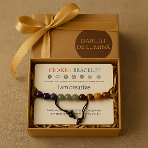 🌈 Brățara Chakrelor – Bijuteria Spiritului